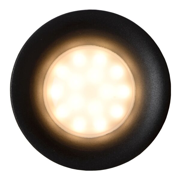 Einbaulampe Aluminium Schwarz GU10 B:8 cm modern