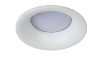 Einbauleuchte Aluminium Weiß GU10 B:8 cm modern