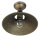 Deckenleuchte Vintage aus Messing in Bronze Antik