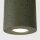 Aufbaustrahler Beton Olivgrün GU10 B:10 cm Modern