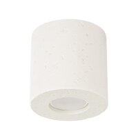 Deckenstrahler Beton Beige GU10 Ø 10 cm rund