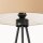Stehleuchte Stoff Taupe E27 H:135 cm Tripod Modern