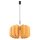 Hängelampe Filz Gelb E27 L:45 cm blendarm Modern