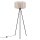 Stehleuchte Dreibein Filz Beige E27 H:134 cm Modern