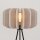 Stehleuchte Dreibein Filz Beige E27 H:134 cm Modern