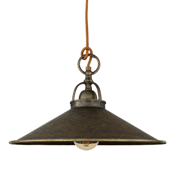 Suspension réglable en hauteur Rustique Bronze Antique