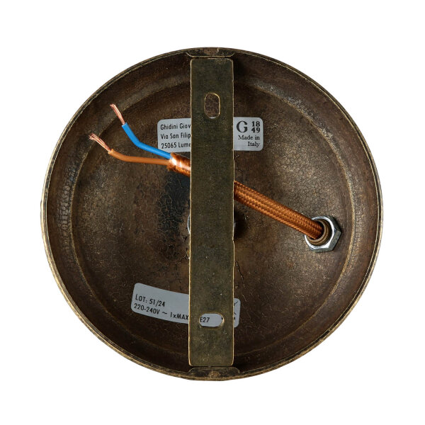 Suspension réglable en hauteur Rustique Bronze Antique