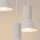 Pendelleuchte Metall Beige E14 L:30 cm 3-flammig