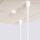 Pendelleuchte Metall Beige E14 L:30 cm 3-flammig