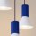 Pendelleuchte Metall Ultramarin E14 L:30 cm Modern