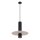 Pendelleuchte Stahl Filz Beige GU10 L:30 cm blendarm