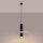 Pendelleuchte Stahl Filz Beige GU10 L:30 cm blendarm