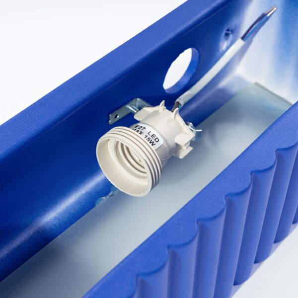 Wandlampe Keramik Ultramarin E27 B:34 cm Up Down Modern