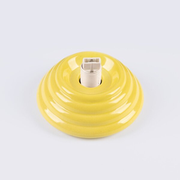 Deckenleuchte Keramik Glas Gelb G9 IP44 H:16 cm Modern