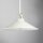 Plafonnier blanc or Shabby Chic en laiton véritable