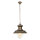 Lampe à suspendre laiton antique en laiton véritable Al Mare