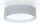 Deckenleuchte Stoff Grau E27 Ø50 cm rund blendarm