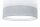 Runde Deckenlampe Stoff Grau E27 Ø60 cm gemütlich