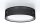 Runde Deckenlampe Stoff Schwarz E27 Ø60 cm blendarm