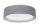 Runde Deckenlampe Stoff Anthrazit E27 Ø60 cm blendarm