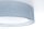 Runde Deckenlampe Stoffschirm Blau E27 Ø60 cm blendarm
