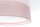 Deckenleuchte Stoff Rosa E27 Ø50 cm rund gemütlich