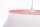 Hängelampe Weiß Rosa blendarm E27 Ø30 cm rund gemütlich