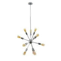 Hängeleuchte Metall Sputnik Design Wohnzimmer GALAXY