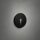 LED Einbauspot Aluminium Schwarz 3000 K B:8,5 cm
