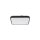 LED Deckenlampe Stahl Schwarz 3000 K IP44 B:33 cm