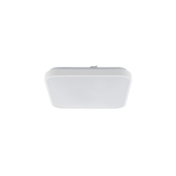 LED Deckenlampe Weiß 3000 K Stahl IP44 B:33 cm blendarm