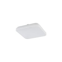 LED Deckenlampe Weiß 3000 K Stahl IP44 B:33 cm...