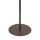 Stehleuchte Stahl Stoff Schwarz E27 B:46 cm Modern