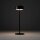 LED Tischlampe Akku Alu Schwarz 10 h IP54 3000 K 32 cm