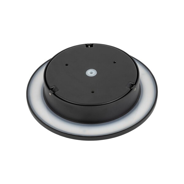 LED Wandleuchte Außen Schwarz Aluminium IP54 3000 K