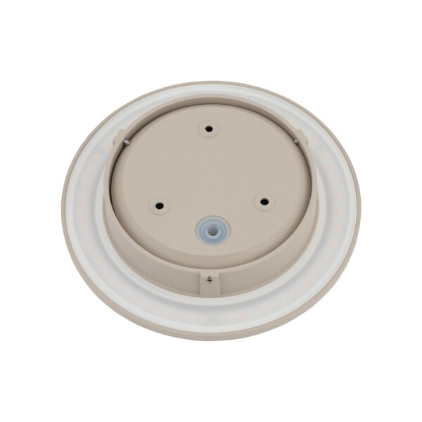 LED Außenleuchte Beige Aluminium IP54 3000 K B:18 cm