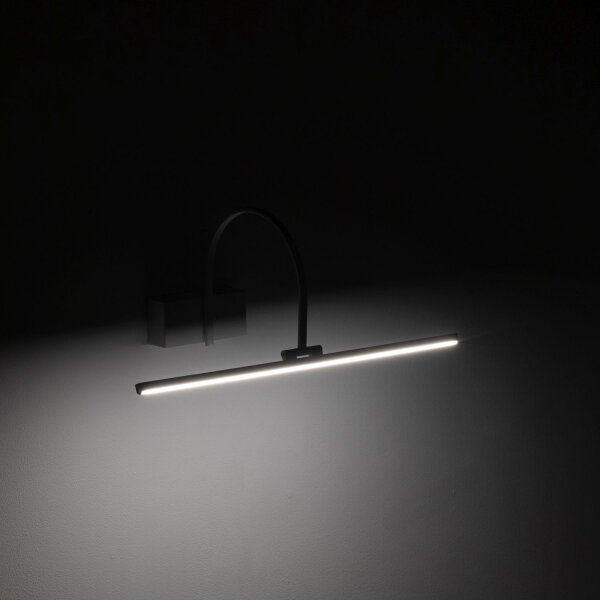 LED Bilderleuchte Aluminium Weiß 3000 K 45 cm lang