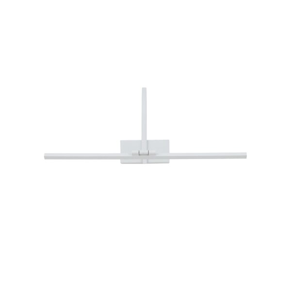 LED Bilderleuchte Aluminium Weiß 3000 K 45 cm lang