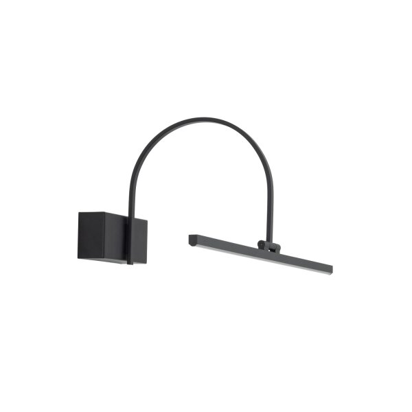 LED Bilderlampe Aluminium Schwarz 3000 K 45 cm lang