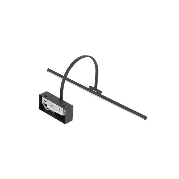 LED Bilderlampe Aluminium Schwarz 3000 K 45 cm lang