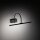 LED Bilderlampe Aluminium Schwarz 3000 K 45 cm lang