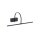 LED Bilderlampe Aluminium Schwarz 3000 K 45 cm lang