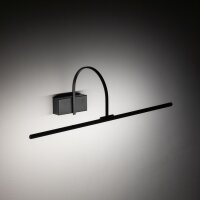 LED Bilderleuchte Aluminium Schwarz 3000 K L:59 cm