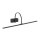 LED Bilderleuchte Aluminium Schwarz 3000 K L:59 cm