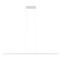 LED Hängelampe Alu Stahl Weiß 3000 K 150 cm lang