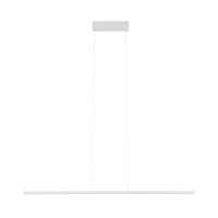 LED Hängelampe Aluminium Stahl Weiß 3000 K...