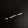 LED Hängelampe Aluminium Stahl Weiß 3000 K L:120 cm