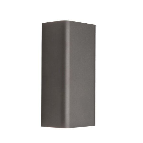 Up Down Wandlampe Stahl Graphit GU10 B:11 cm Modern