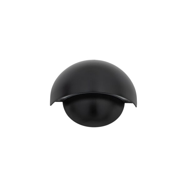 LED Außenwandlampe Schwarz Aluminium IP54 3000 K 18 cm