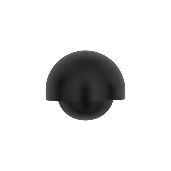 LED Außenwandlampe Schwarz Aluminium IP54 3000 K 18 cm